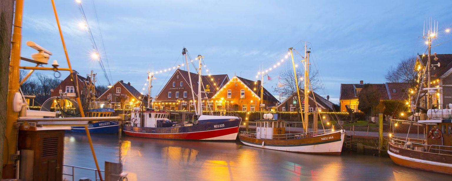 Silvester an der Nordsee in Neuharlingersiel feiern