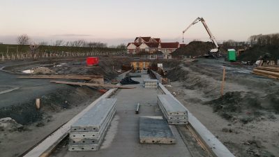 Seebauwerk Kurpark Neuharlingersiel - Januar 2022