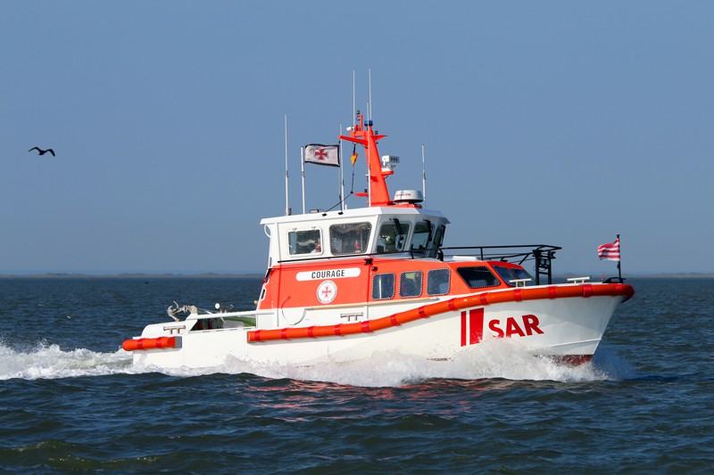 Seenotrettungsboot COURAGE (Foto Die Seenotretter DGzRS)