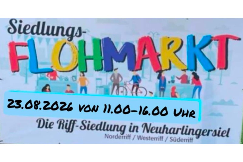 Siedlungsflohmarkt Neuharlingersiel 2026