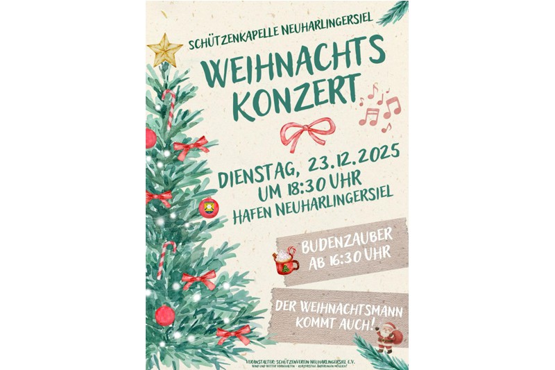 Schützenkapelle Neuharlingersiel Weihnachtskonzert 2025