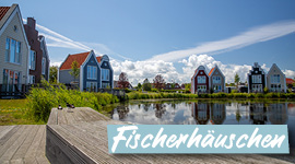 Fischerhäuschen am Kurpark-See