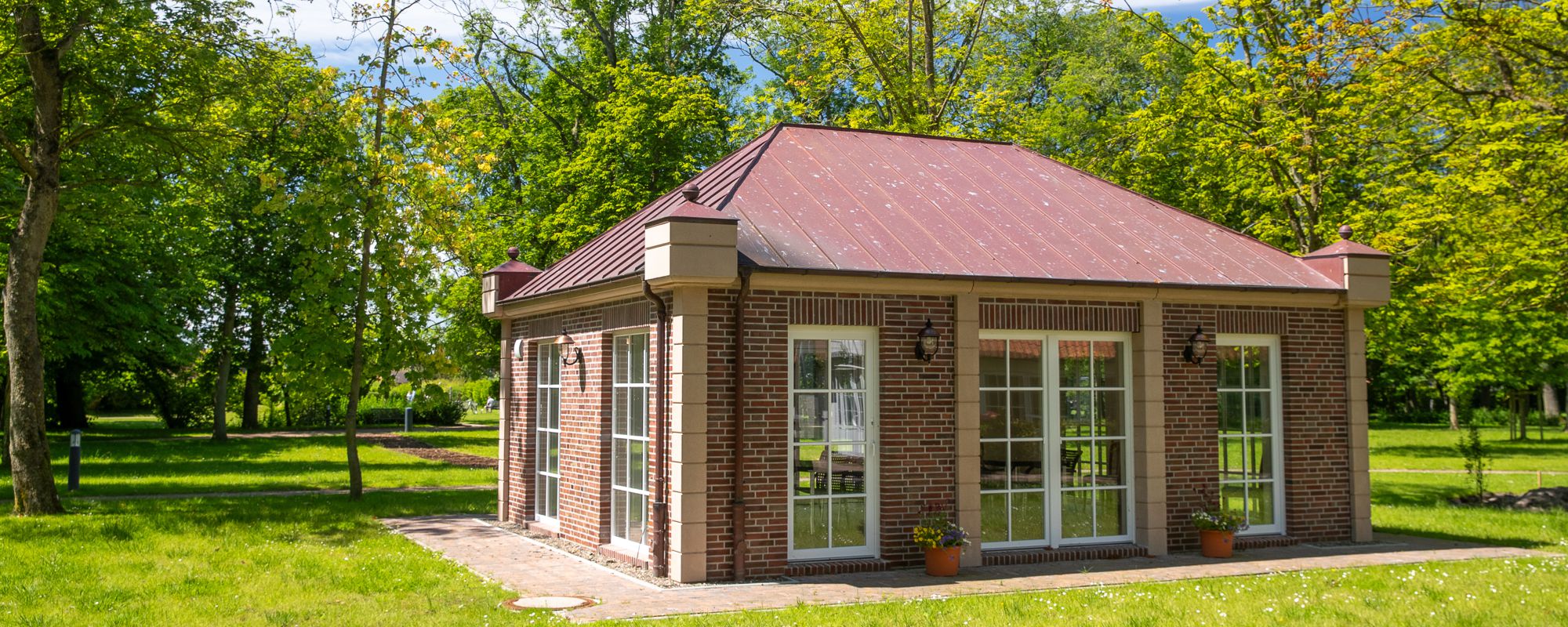 Sielhof-Pavillon - Außenansicht