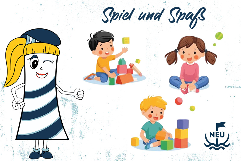 Spiel und Spaß im Leuchttürmchen-Club