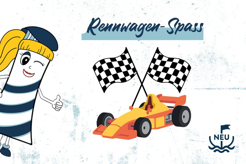 Rennwagen-Spaß